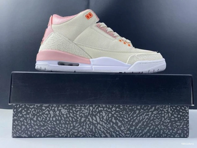 Cheap TBK CK9246-116 3 Air Sail Rust (W) Pink Retro Jordan 0731